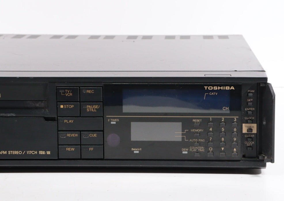 Toshiba Betamax V-S46 VTR Video Tape Recorder and Player (HAS ISSUES)-VTRs-SpenCertified-vintage-refurbished-electronics