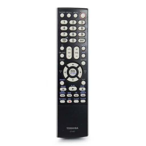 Toshiba CT-877 Remote Control for Toshiba DVD / VCR Combo Player Model 19AV5050UTV and More-Remote-SpenCertified-refurbished-vintage-electonics