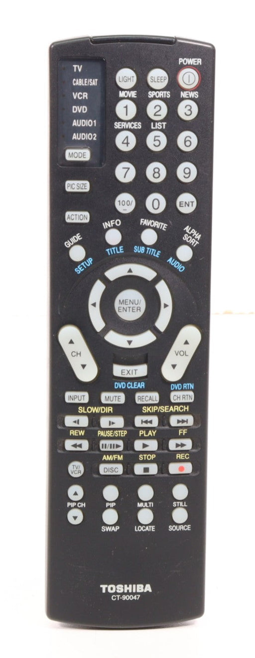Toshiba CT-90047 Remote Control for TV 32AFX61 and More-Remote Controls-SpenCertified-vintage-refurbished-electronics