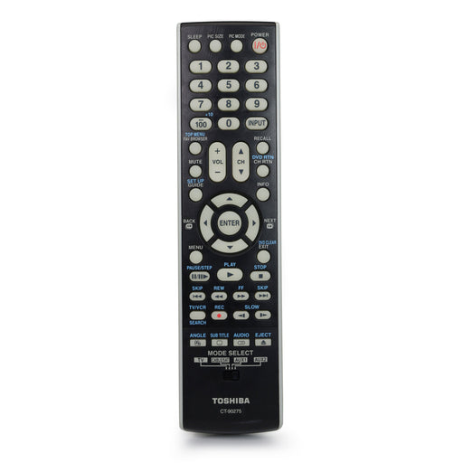 Toshiba CT-90275 Remote Control for VCR model 19AV500-Remote-SpenCertified-refurbished-vintage-electonics