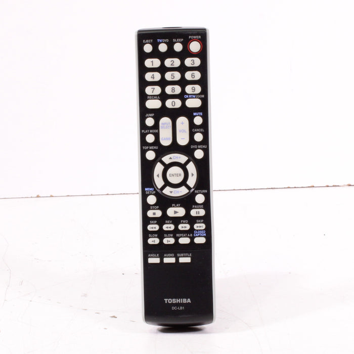 Toshiba DC-LB1 Remote Control for LCD TV DVD Combo 15DLV76 and More-Remote Controls-SpenCertified-vintage-refurbished-electronics