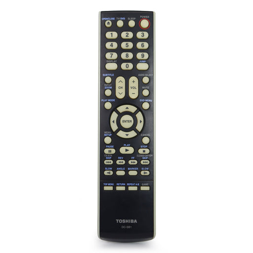 Toshiba DC-SB1 Remote Control For TV/DVD Combo Model MD13Q41-Remote-SpenCertified-refurbished-vintage-electonics