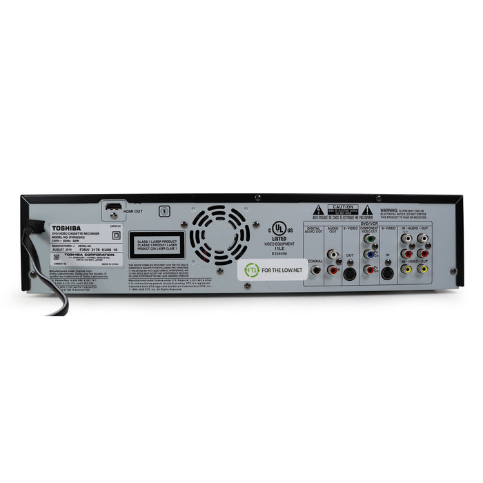 Toshiba DVR620 DVD/VHS Video Cassette Recorder and Player with 1080P HDMI Upconversion and 2-Way-Dubbing (BEST SELLER)-Electronics-SpenCertified-refurbished-vintage-electonics
