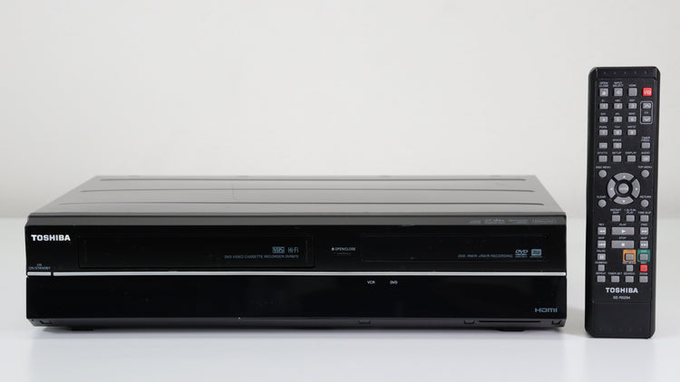 Toshiba VHS and DVD shops player