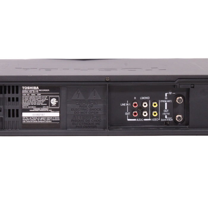 Toshiba M-775 Pro Drum 6-head VCR VHS Video Cassette Recorder Player-VCRs-SpenCertified-vintage-refurbished-electronics