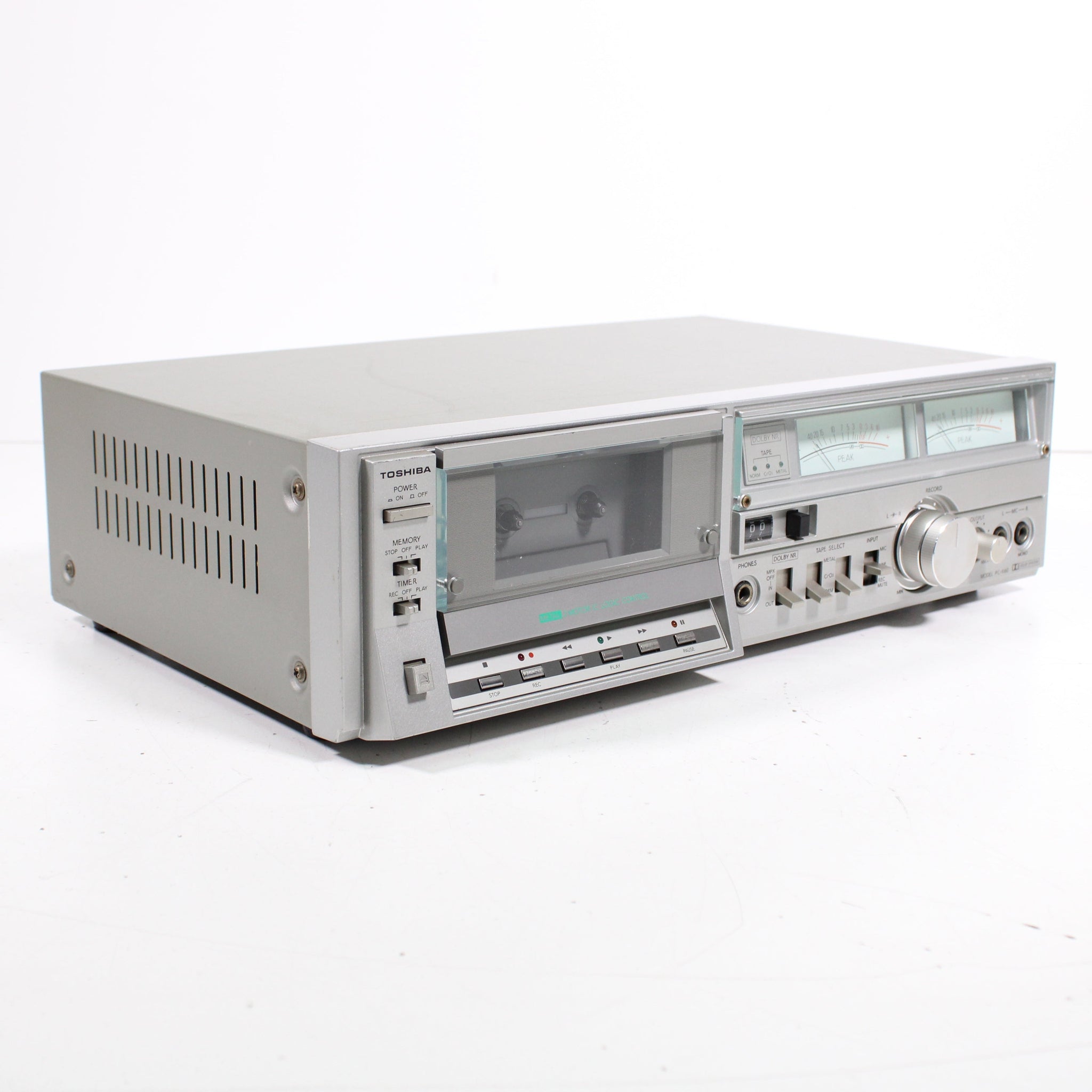 Cassette Based Computer Toshiba PC-X60 Single Stereo Cassette Deck