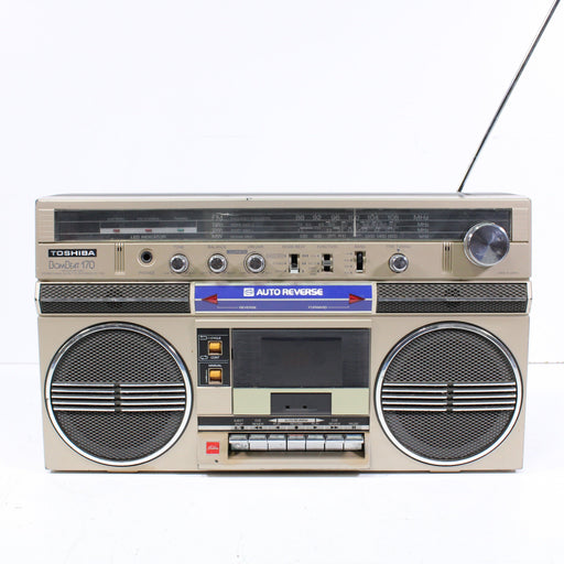 Toshiba RT-170S 4-Band Stereo Radio Cassette Recorder AM FM SW1 SW2 (AS IS)-Radios-SpenCertified-vintage-refurbished-electronics