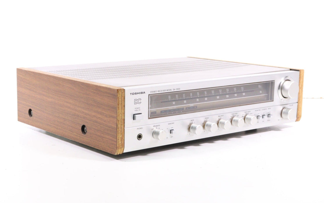 Toshiba SA-3500 Vintage Stereo Receiver-Audio & Video Receivers-SpenCertified-vintage-refurbished-electronics