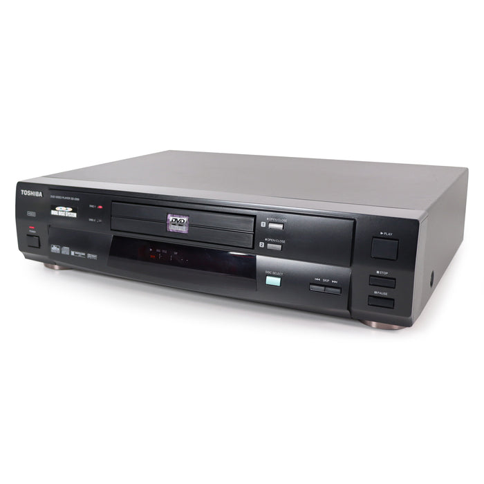 Toshiba SD-2200U DVD Video Player Dual Disc System-Electronics-SpenCertified-refurbished-vintage-electonics