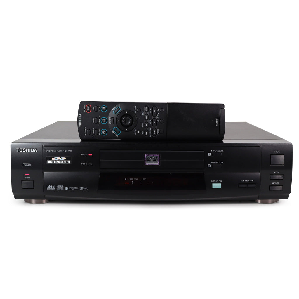 Toshiba SD-2200U DVD Video Player Dual Disc System