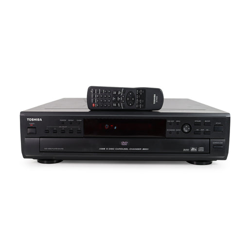 Toshiba SD-2705U 5 Disc DVD Player and Changer-Electronics-SpenCertified-refurbished-vintage-electonics