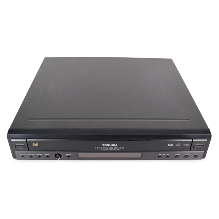 Toshiba SD-2815U 5-Disc Carousel DVD Player-Electronics-SpenCertified-refurbished-vintage-electonics