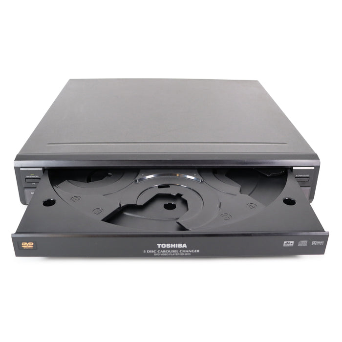 Toshiba SD-2815U 5-Disc Carousel DVD Player-Electronics-SpenCertified-refurbished-vintage-electonics