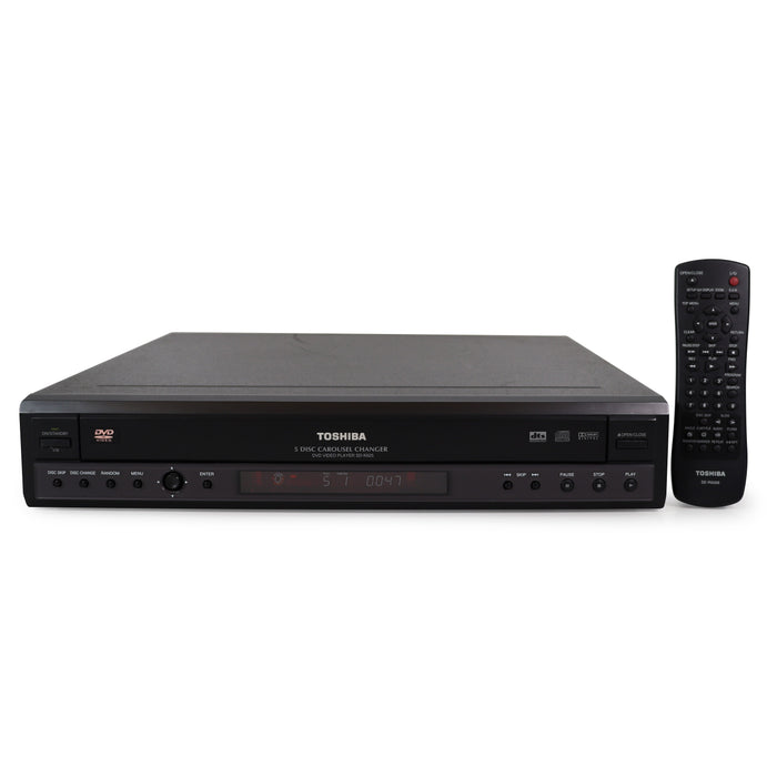 Toshiba SD-K625U 5 Disc Carousel DVD Player and Changer-Electronics-SpenCertified-refurbished-vintage-electonics