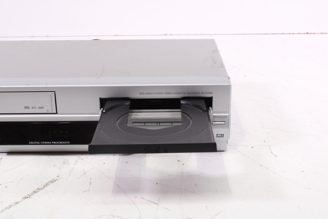 Toshiba SD‑KV550SU DVD/VCR Combo Player Dual Playback (2006)-VCRs-SpenCertified-vintage-refurbished-electronics