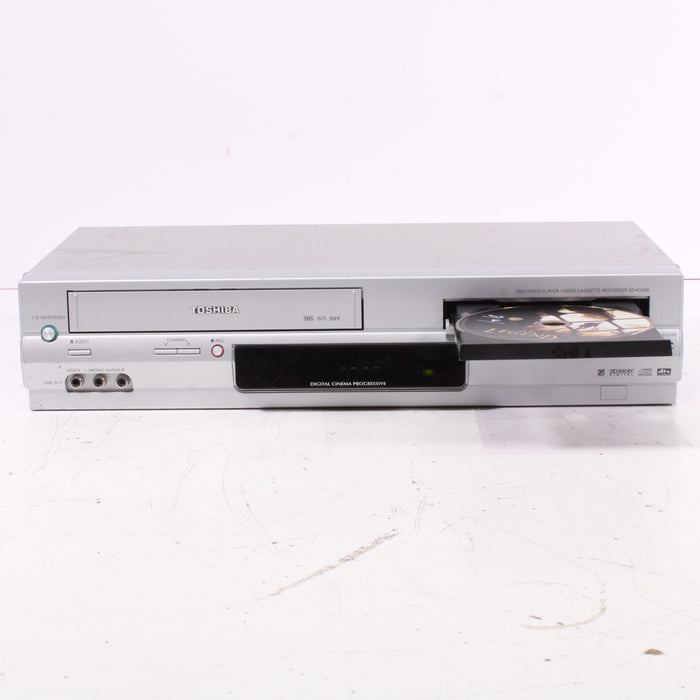 Toshiba SD‑KV550SU DVD/VCR Combo Player Dual Playback (2006)-VCRs-SpenCertified-vintage-refurbished-electronics