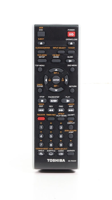 Toshiba SE-R0220 Remote Control for DVD VCR Combo SD-KV550 and More-Remote Controls-SpenCertified-vintage-refurbished-electronics