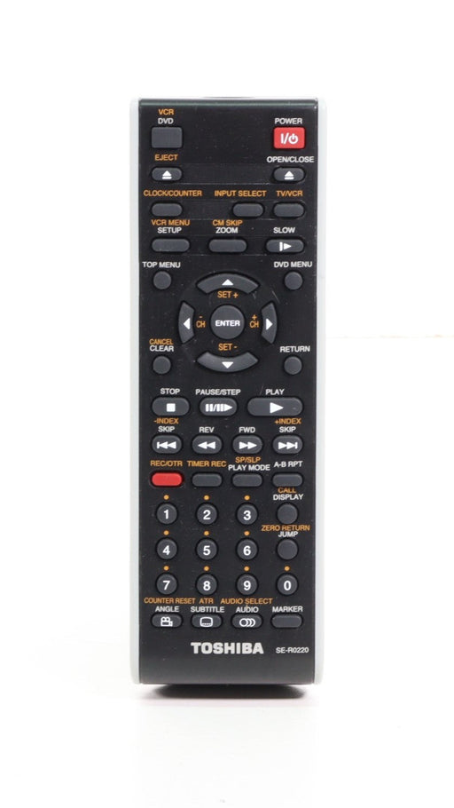 Toshiba SE-R0220 Remote Control for DVD VCR Combo SD-KV550 and More-Remote Controls-SpenCertified-vintage-refurbished-electronics