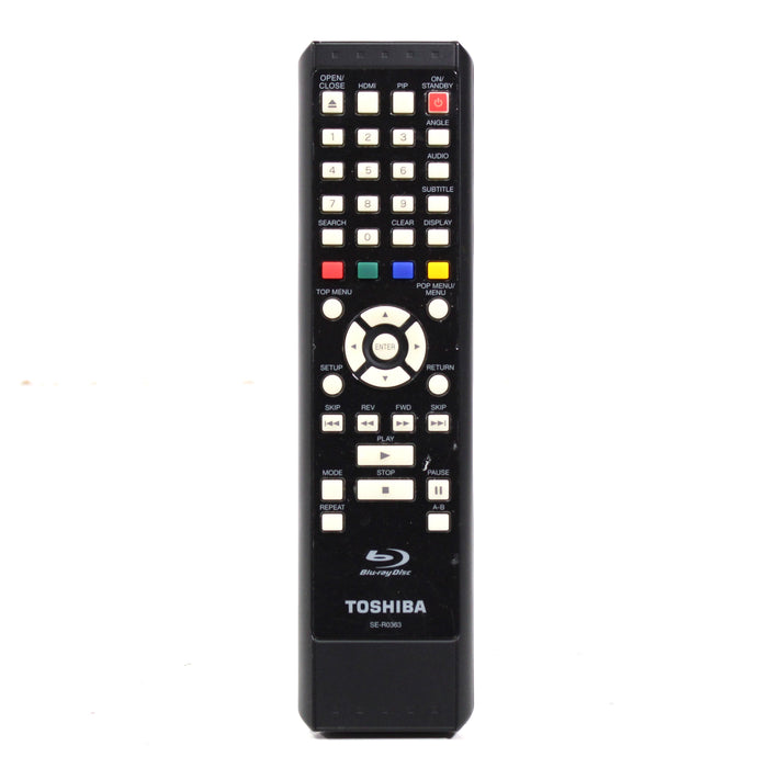 Toshiba SE-R0363 Remote Control for Blu-Ray Disc DVD Player BDX2000-Remote Controls-SpenCertified-vintage-refurbished-electronics