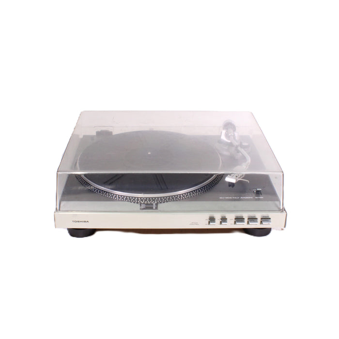 Toshiba SR-F451 Fully Automatic Belt-Drive Turntable S-Shaped Tonearm (AS-IS??)-Turntables & Record Players-SpenCertified-vintage-refurbished-electronics