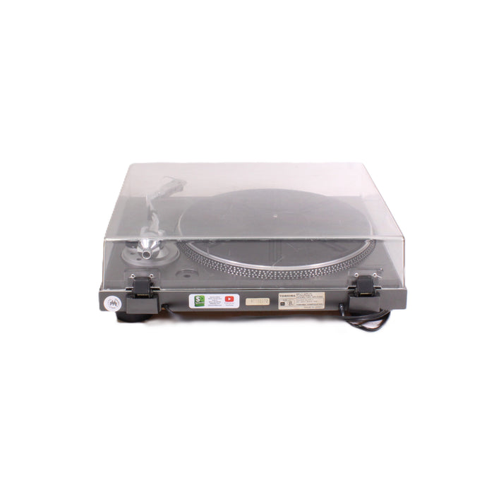 Toshiba SR-F451 Fully Automatic Belt-Drive Turntable S-Shaped Tonearm (AS-IS??)-Turntables & Record Players-SpenCertified-vintage-refurbished-electronics