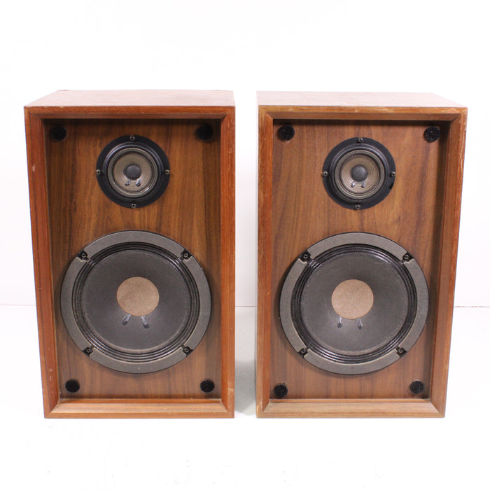Toshiba SS-17 Vintage Concave Speaker System Pair (1972-1976)-Speakers-SpenCertified-vintage-refurbished-electronics