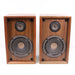 Toshiba SS-17 Vintage Concave Speaker System Pair (1972-1976)-Speakers-SpenCertified-vintage-refurbished-electronics