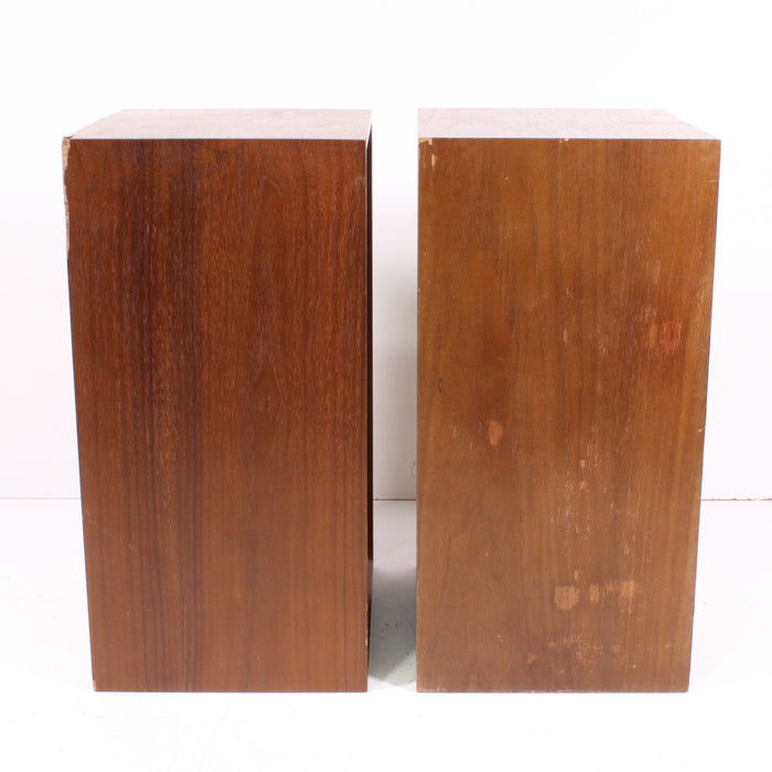 Toshiba SS-17 Vintage Concave Speaker System Pair (1972-1976)-Speakers-SpenCertified-vintage-refurbished-electronics
