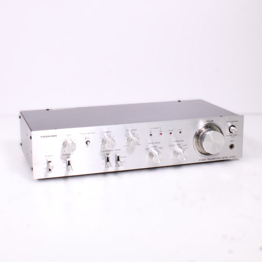 Toshiba SY-665 Vintage Stereo Preamplifier Silver Face w/ Phono (1979)-Phono Preamps-SpenCertified-vintage-refurbished-electronics
