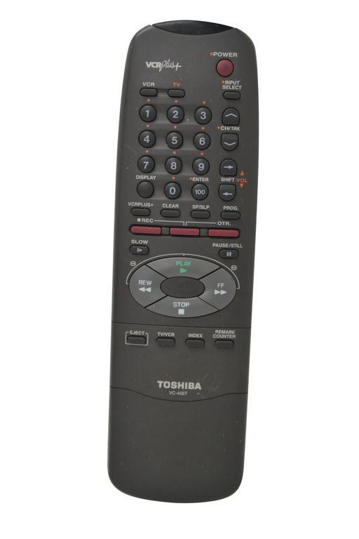 Toshiba VC-456T Remote Control Transmitter Unit - VCR - M-456-Remote-SpenCertified-refurbished-vintage-electonics