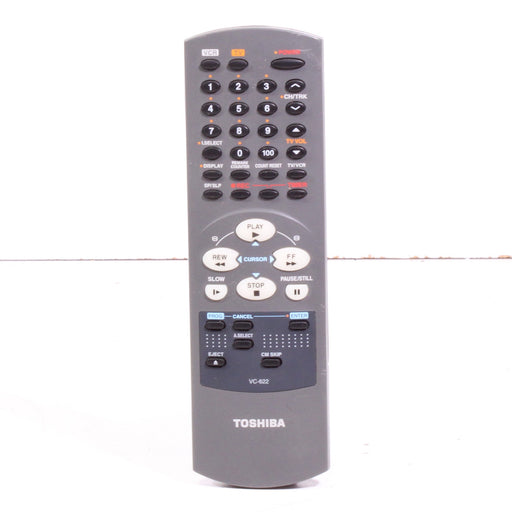Toshiba VC-622 Remote Control for VCR W622-Remote Controls-SpenCertified-vintage-refurbished-electronics