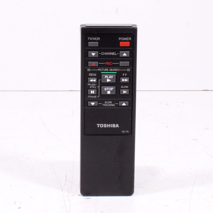 Toshiba VC-75 Remote Control for TV/VCR-Remote Controls-SpenCertified-vintage-refurbished-electronics