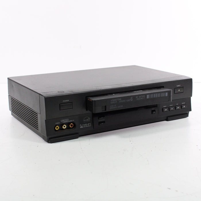 Toshiba W-515 4-Head Hi-Fi VCR Video Cassette Recorder Auto Clock Set-VCRs-SpenCertified-vintage-refurbished-electronics