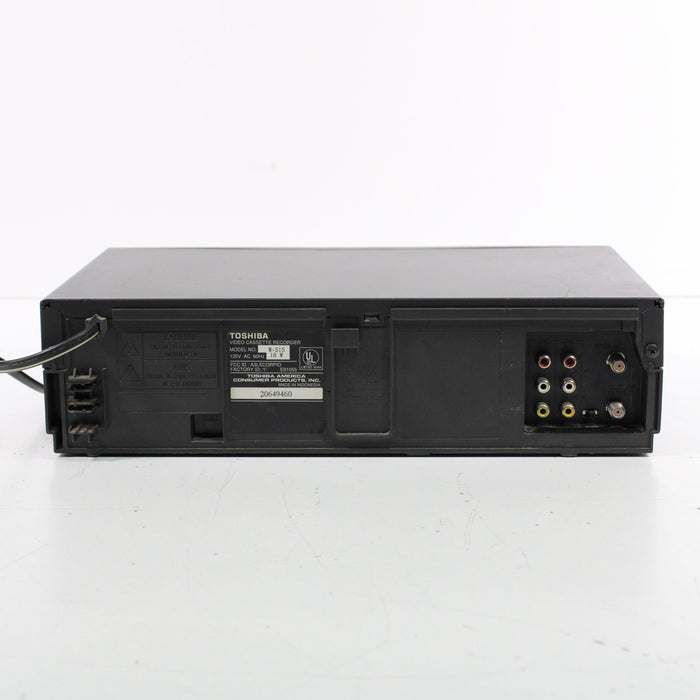 Toshiba W-515 4-Head Hi-Fi VCR Video Cassette Recorder Auto Clock Set-VCRs-SpenCertified-vintage-refurbished-electronics