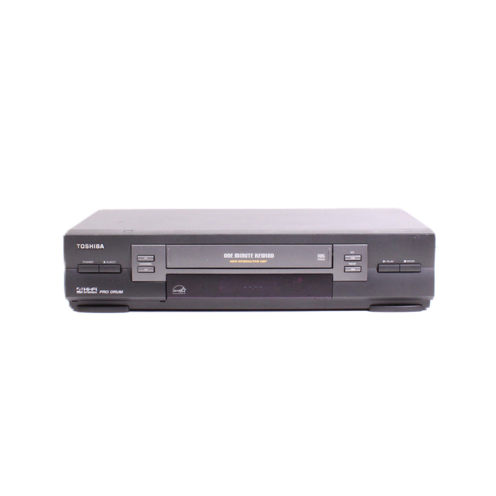 Toshiba W-604 4 Head Hi-Fi VCR Video Cassette Recorder Auto Tracking-Electronics-SpenCertified-vintage-refurbished-electronics
