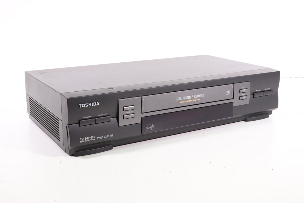 Toshiba W-604 4 Head Hi-Fi VCR Video Cassette Recorder-Electronics-SpenCertified-vintage-refurbished-electronics