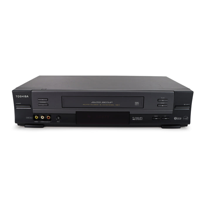 Toshiba W-614R VCR/VHS Player/Recorder with-Head Hi-Fi Stereo-Electronics-SpenCertified-refurbished-vintage-electonics