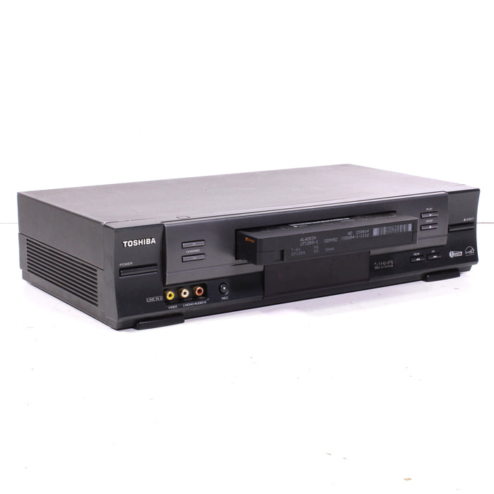 Toshiba W-614R 4-Head Hi-Fi Stereo VCR VHS Player Recorder-VCRs-SpenCertified-vintage-refurbished-electronics