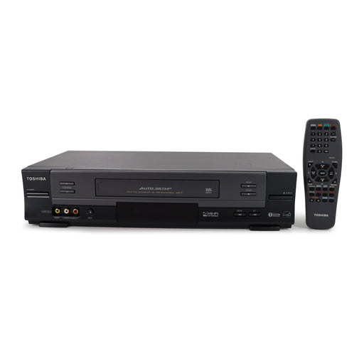 Toshiba W-614R VCR/VHS Player/Recorder with-Head Hi-Fi Stereo-Electronics-SpenCertified-refurbished-vintage-electonics