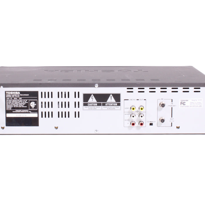 Toshiba W-701 VHS VCR 6-Head Hi-Fi Stereo Video Cassette Recorder-Electronics-SpenCertified-vintage-refurbished-electronics