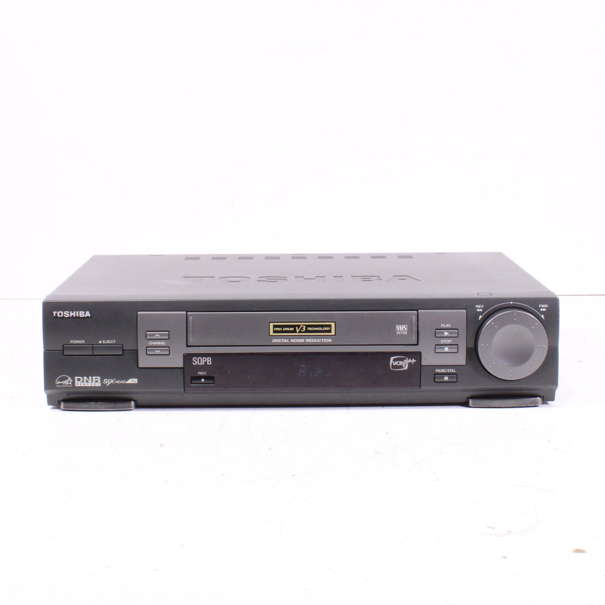 Toshiba W‑708 6‑Head Hi‑Fi VHS VCR — SpenCertified