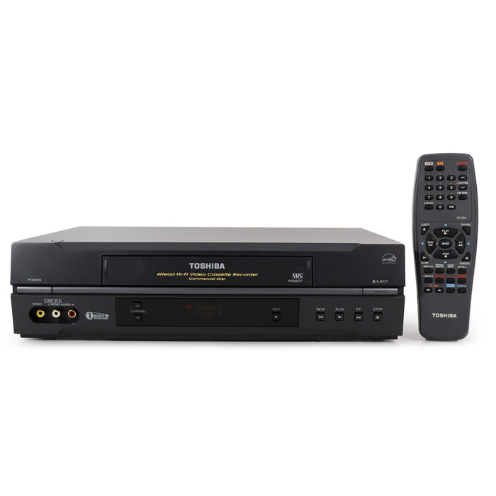 Toshiba VCR-W522 VCR/VHS Player/Recorder-Electronics-SpenCertified-refurbished-vintage-electonics