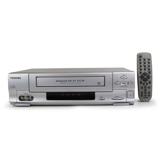Toshiba W525 4-Head Hi-Fi Stereo VCR / VHS Player-Electronics-SpenCertified-refurbished-vintage-electonics