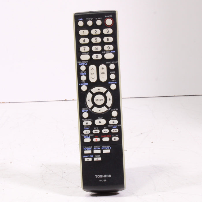 Toshiba WC-SB1 Remote Control for TV DVD/VCR Combo MW20F11 and more-Remote Controls-SpenCertified-vintage-refurbished-electronics