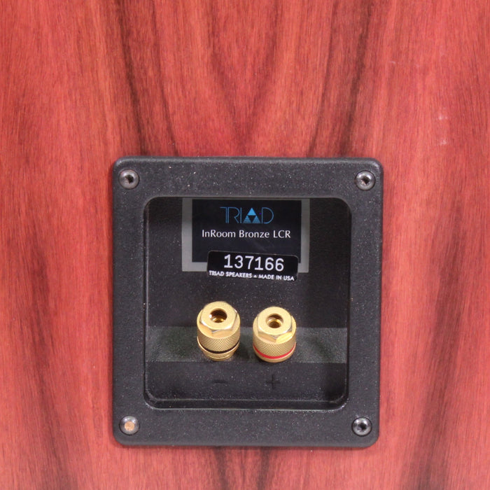 Triad InRoom Bronze LCR Speakers Cherry Finish Set of 3-Speakers-SpenCertified-vintage-refurbished-electronics