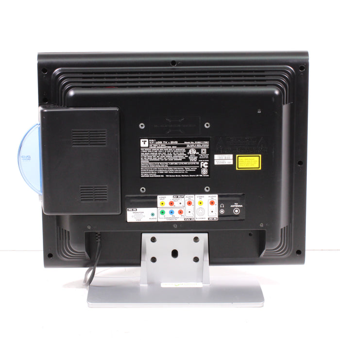 Trutech PVS31170S1 2-in-1 17" LCD TV Monitor with DVD Player (2007)-Televisions-SpenCertified-vintage-refurbished-electronics