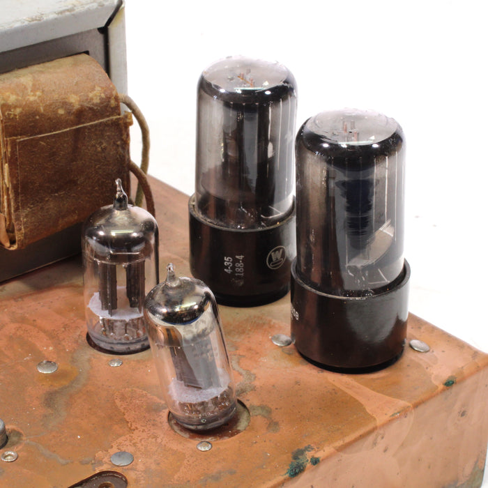 Tube Amplifier Kit Repair Project or for Parts (1950s) (AS IS)-Audio Amplifiers-SpenCertified-vintage-refurbished-electronics