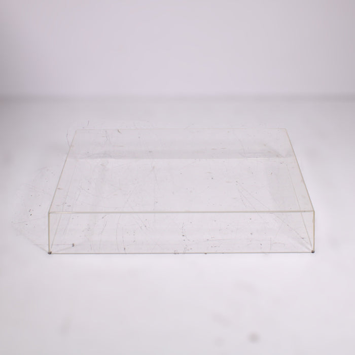 Turntable Clear Acrylic Hinged Replacement Dust Cover-Turntable Accessories-SpenCertified-vintage-refurbished-electronics