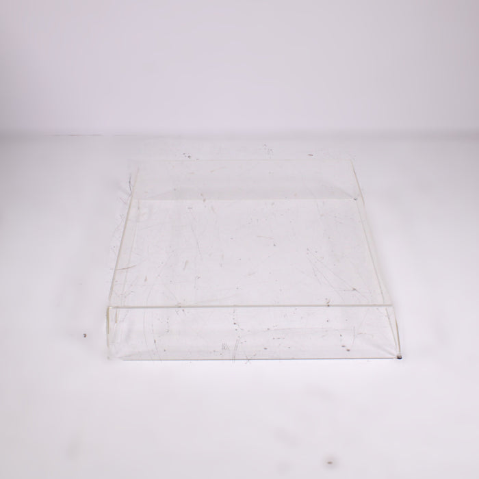 Turntable Clear Acrylic Hinged Replacement Dust Cover-Turntable Accessories-SpenCertified-vintage-refurbished-electronics