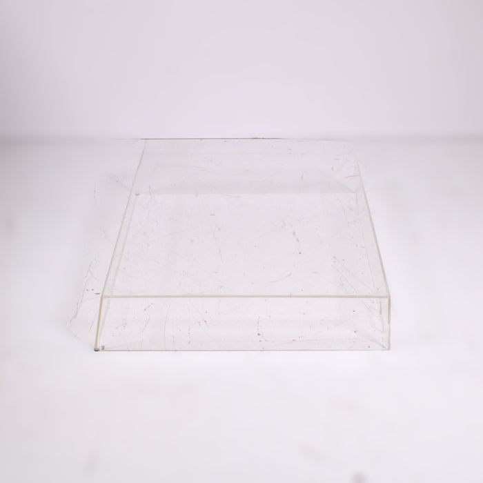 Turntable Clear Acrylic Hinged Replacement Dust Cover-Turntable Accessories-SpenCertified-vintage-refurbished-electronics